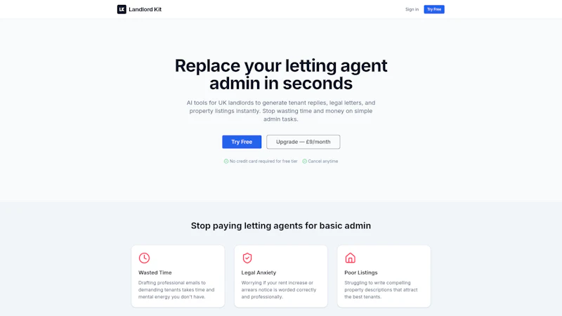 Landlord Kit screenshot 1