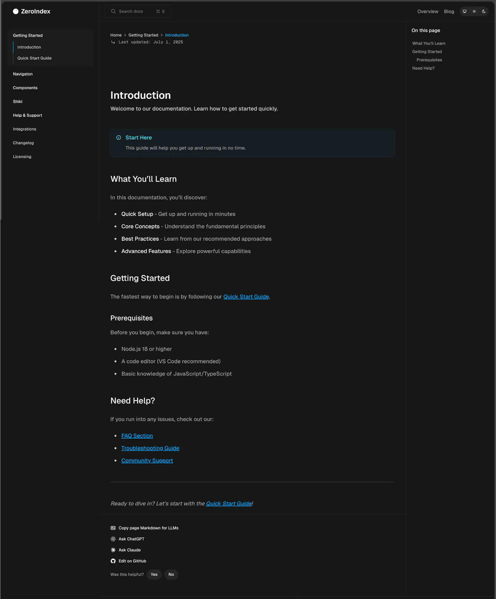 Zero Index screenshot 4