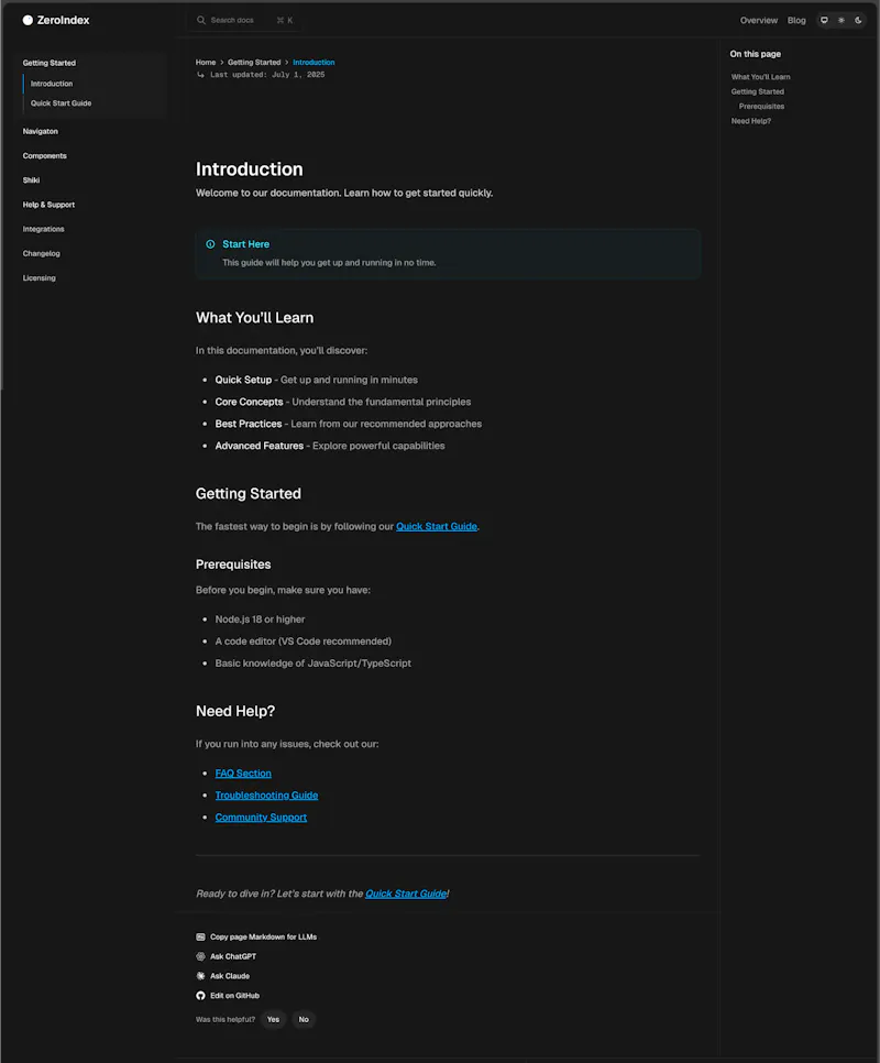 Zero Index screenshot 4