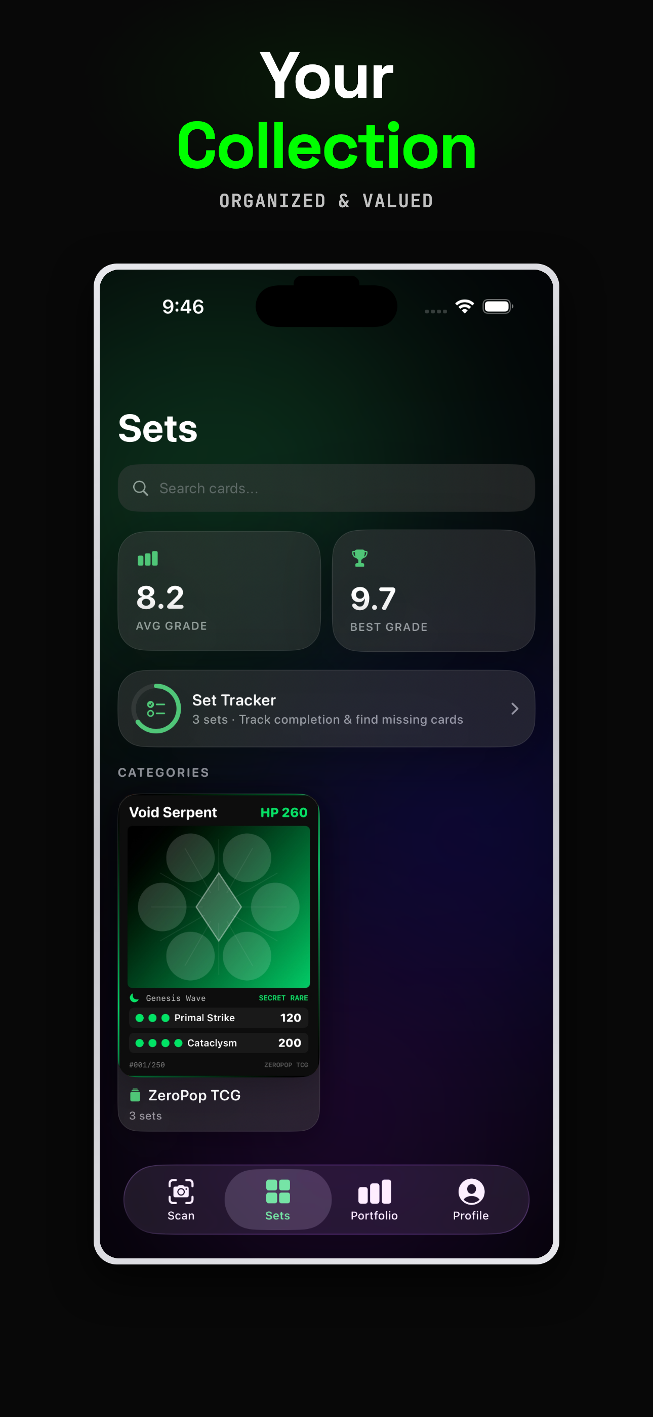 ZeroPop: AI Card Grader gallery image