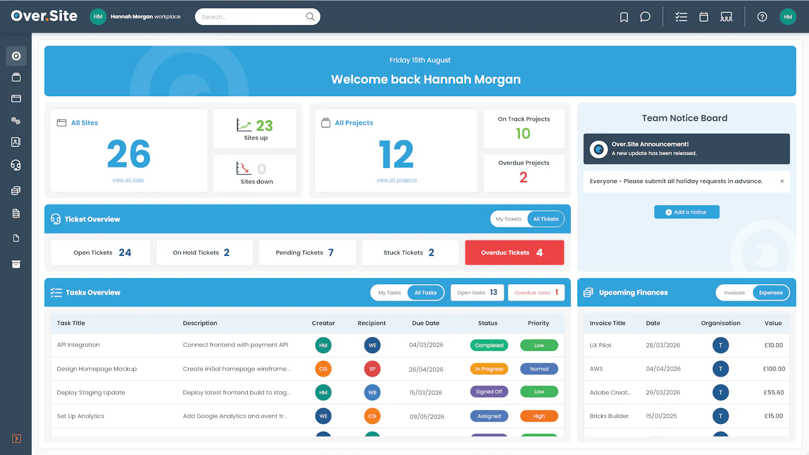 Over.Site screenshot 2