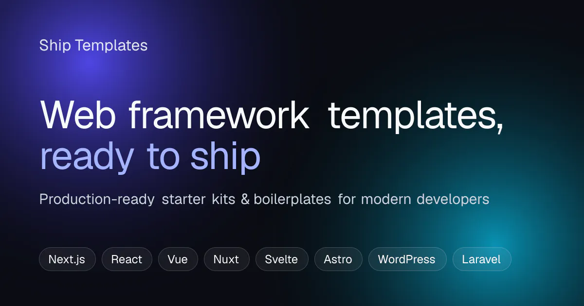 Ship Templates gallery image
