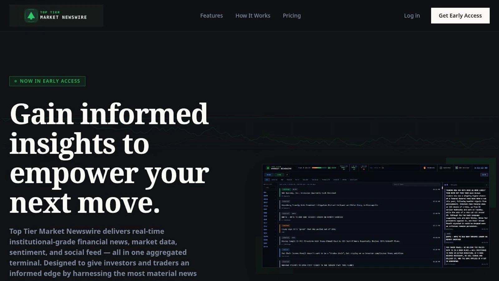 Top Tier Newswire screenshot 1