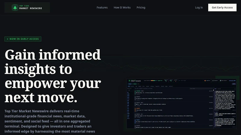 Top Tier Newswire screenshot 1