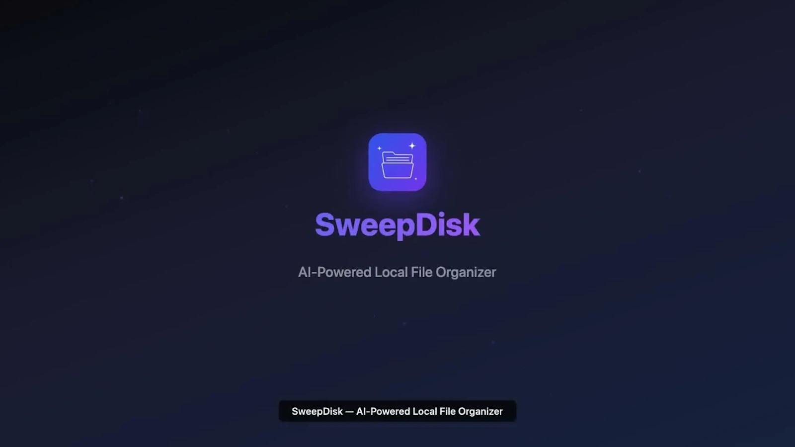 SweepDisk screenshot 1 (video preview)