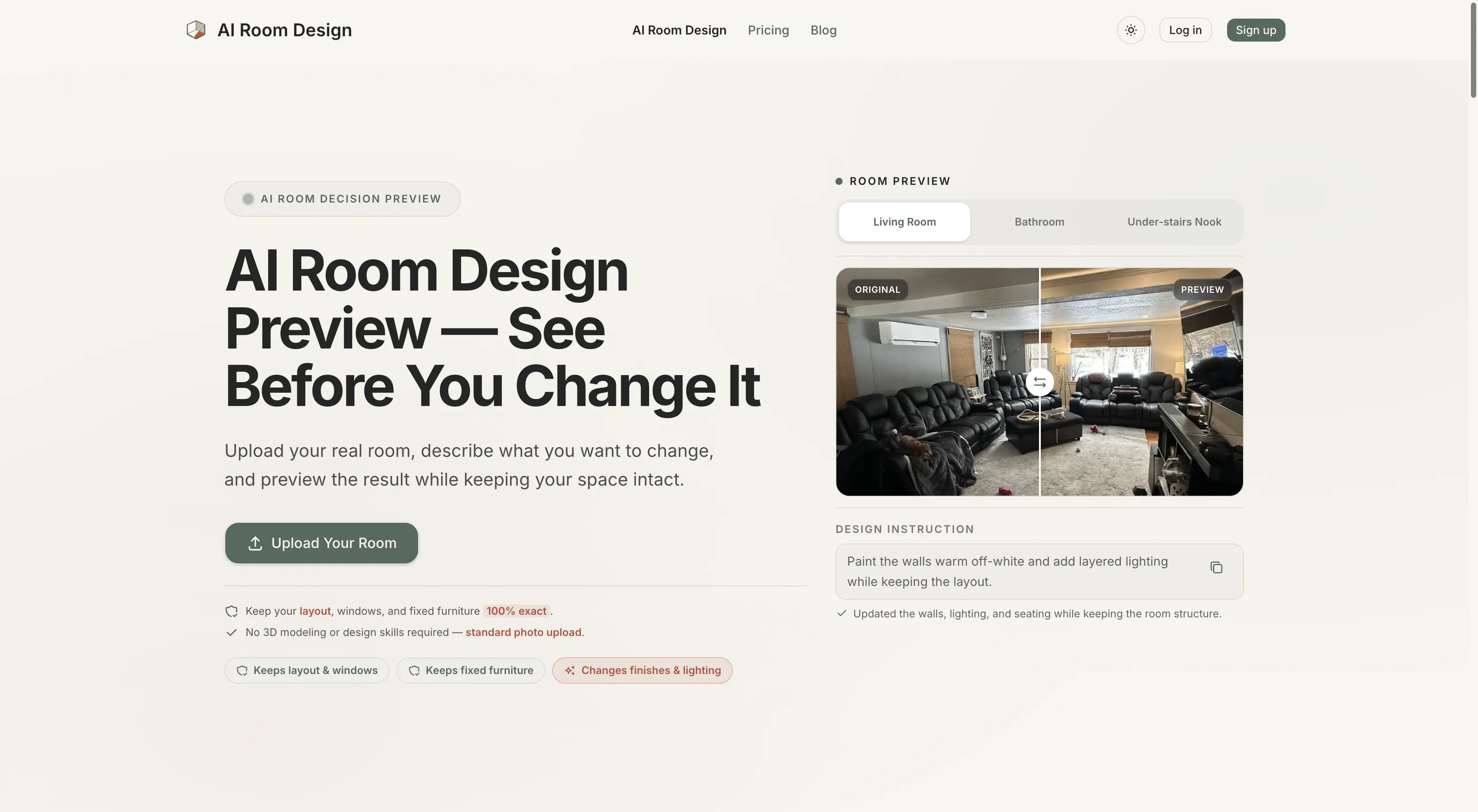 AI Room Design gallery image