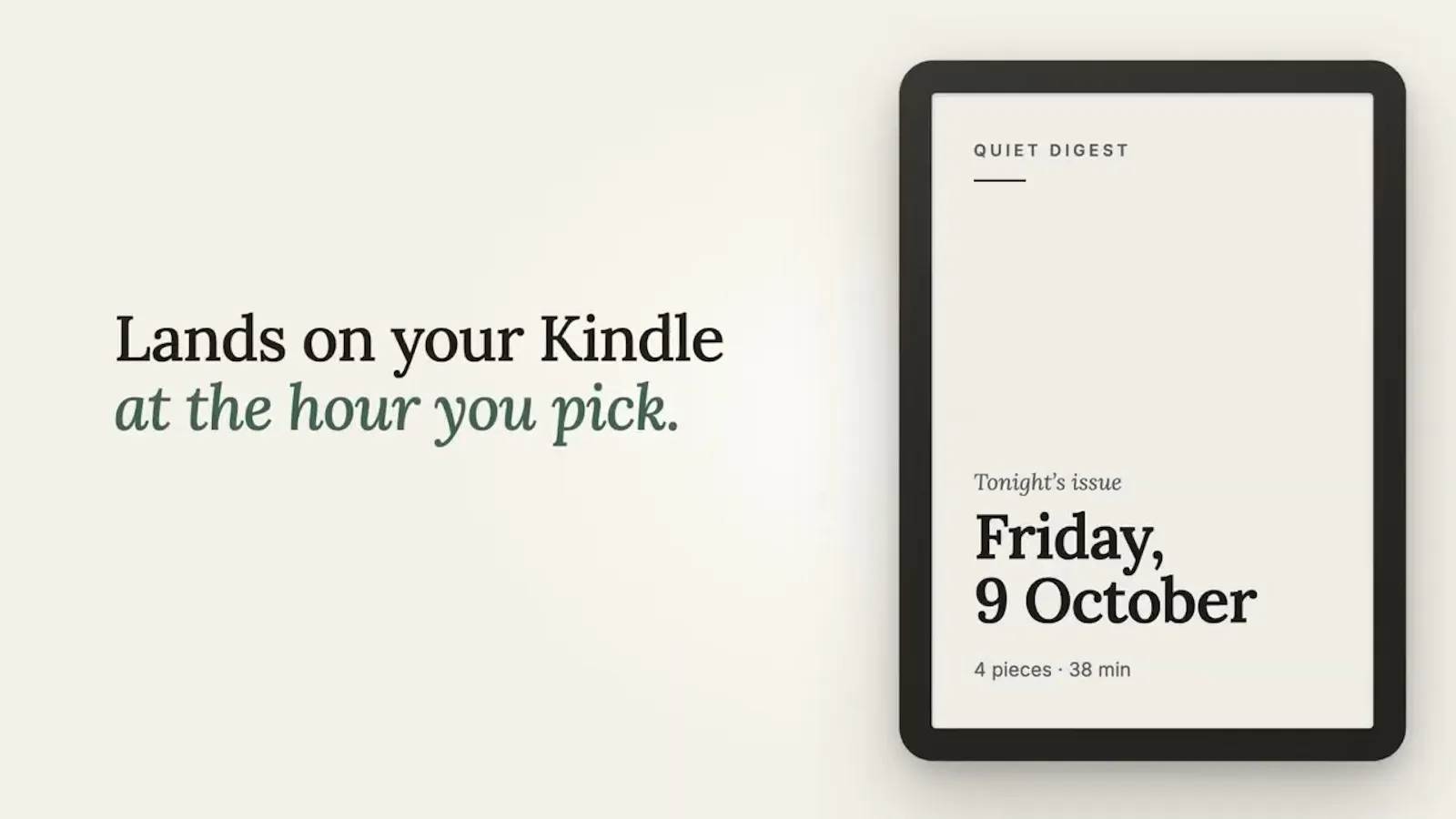 Quiet Digest screenshot 1 (video preview)