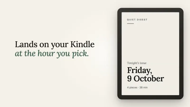 Quiet Digest screenshot 1 (video preview)