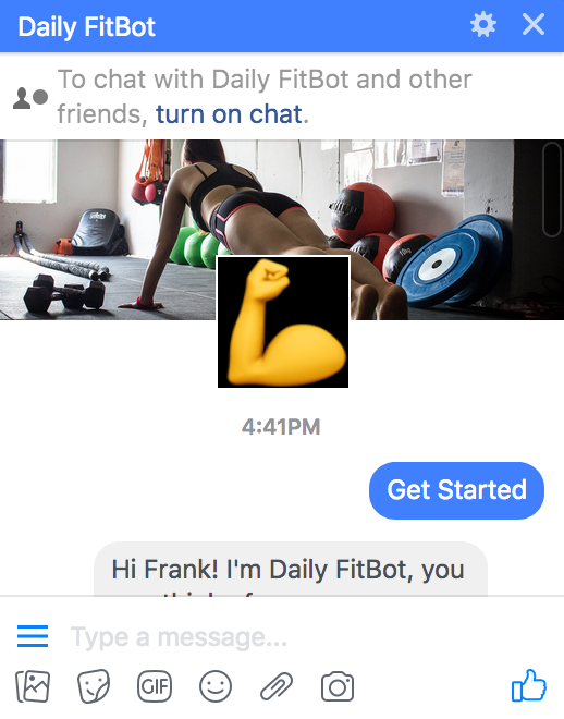 Daily Fitbot gallery image