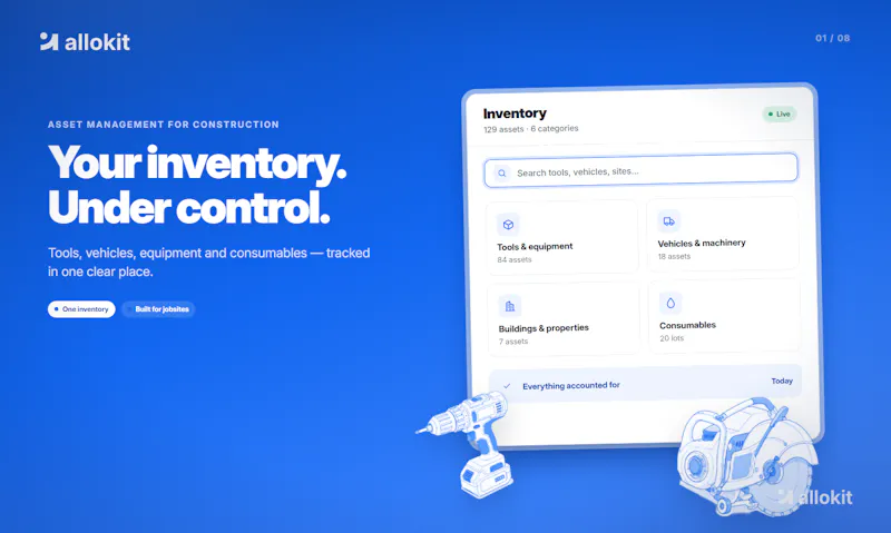 Allokit screenshot 1