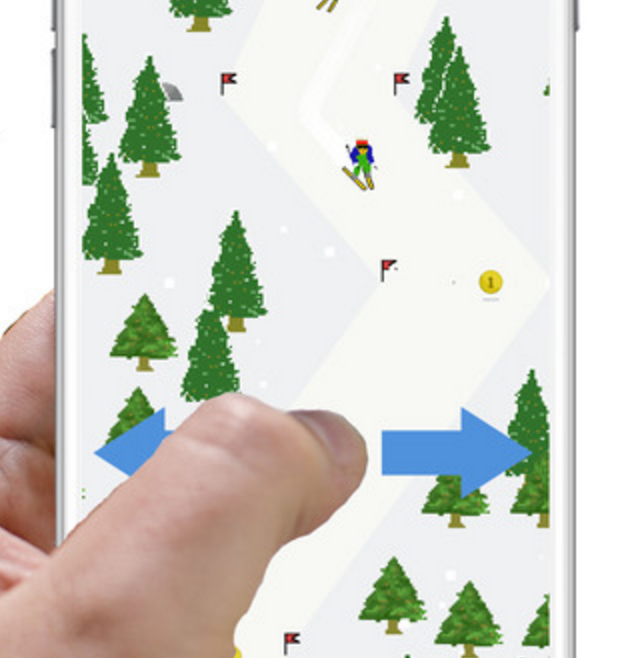 Yeti run for SkiFree gallery image