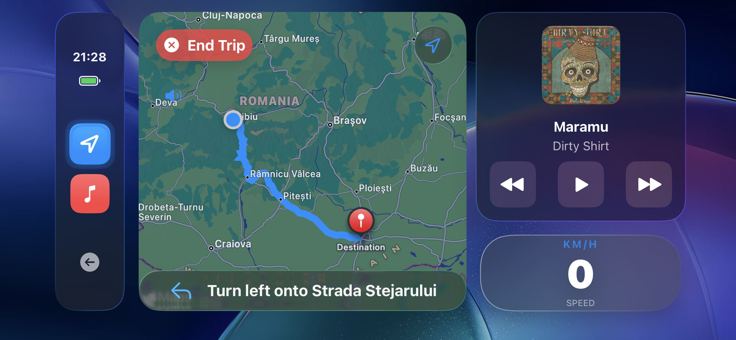 No CarPlay? Use Your iPhone Dashboard! - Screenshot 3 showing product features and functionality