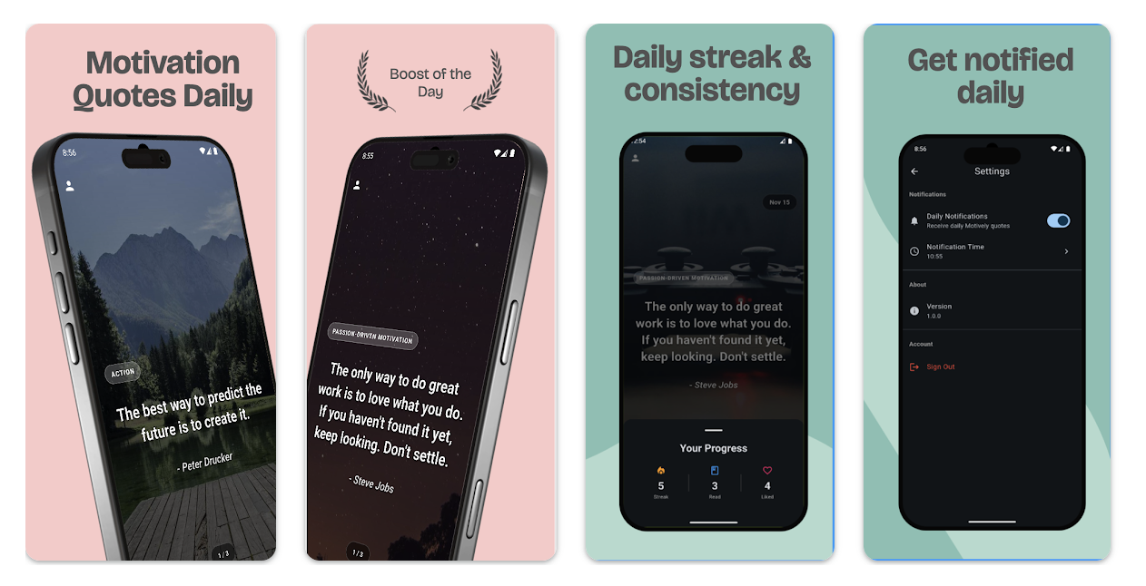 Motively - Main product screenshot demonstrating key features and user interface
