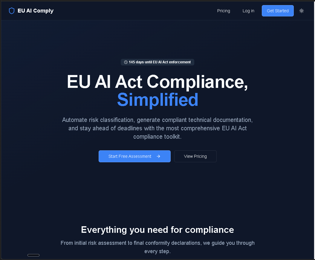 EU AI Comply gallery image