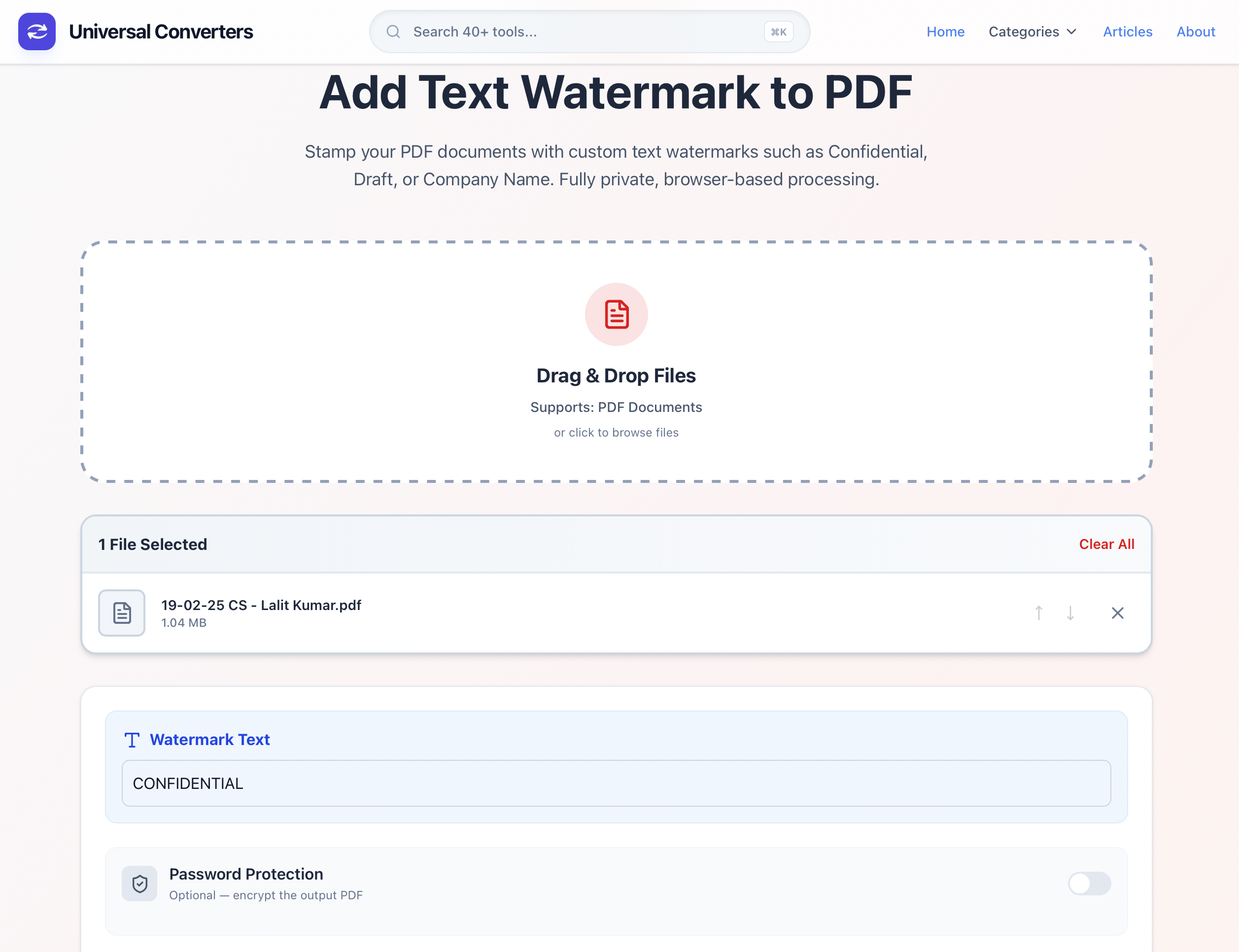 Universal Converters 2.0 (PDF & Privacy) gallery image