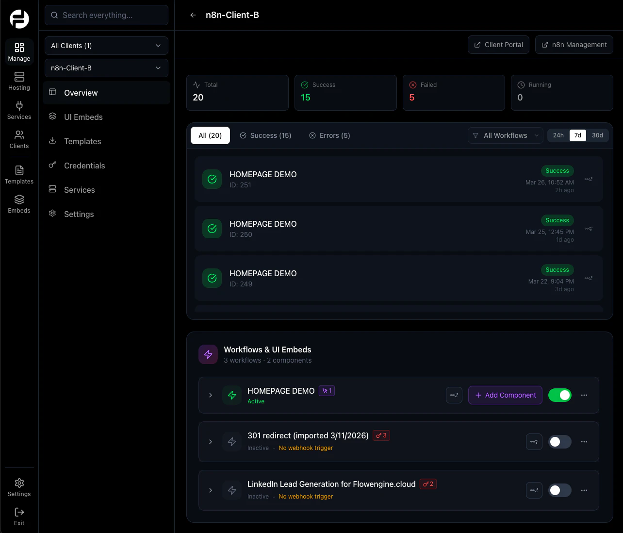 FlowEngine Open Source screenshot 1