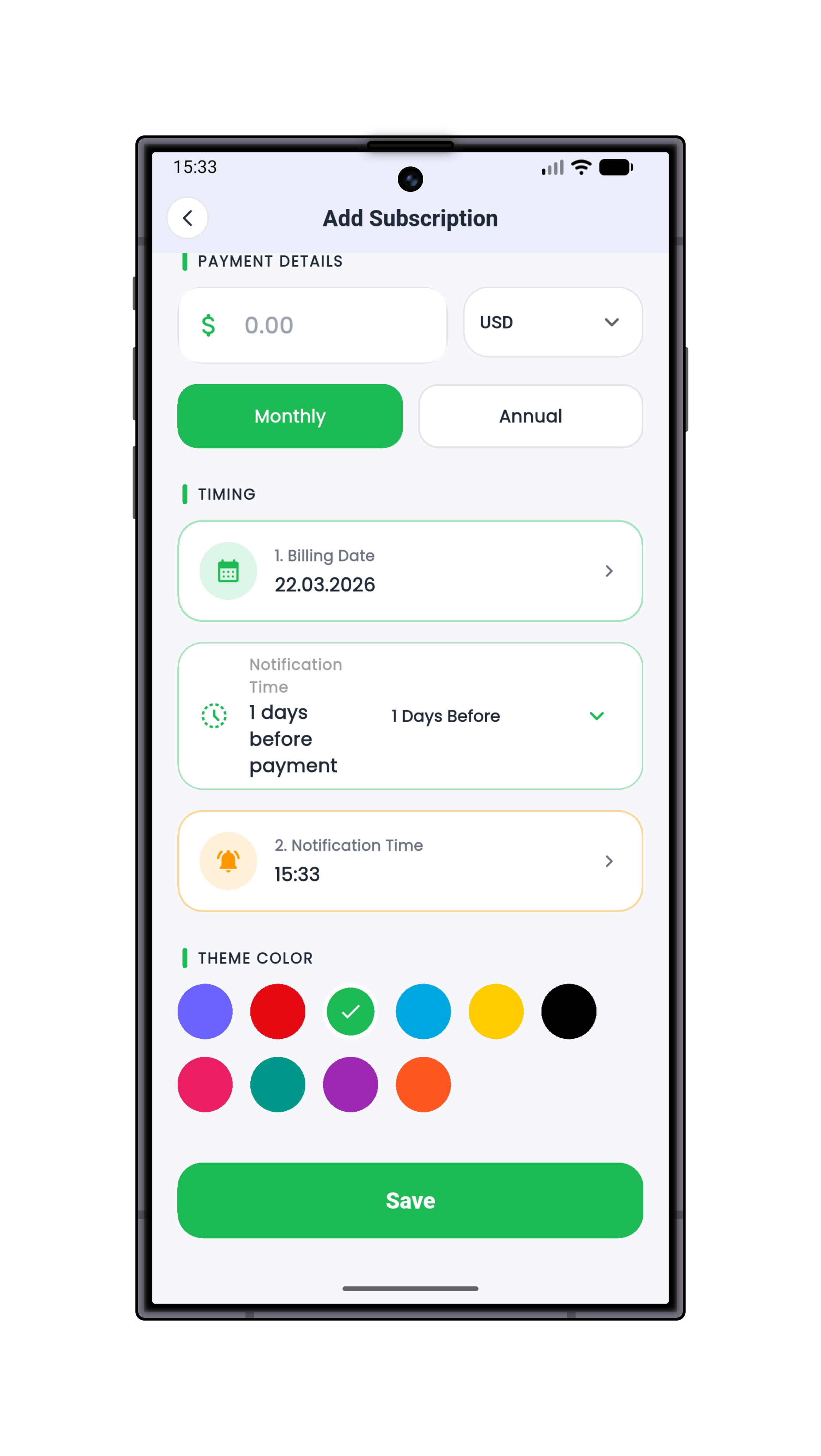 FlowSubs gallery image