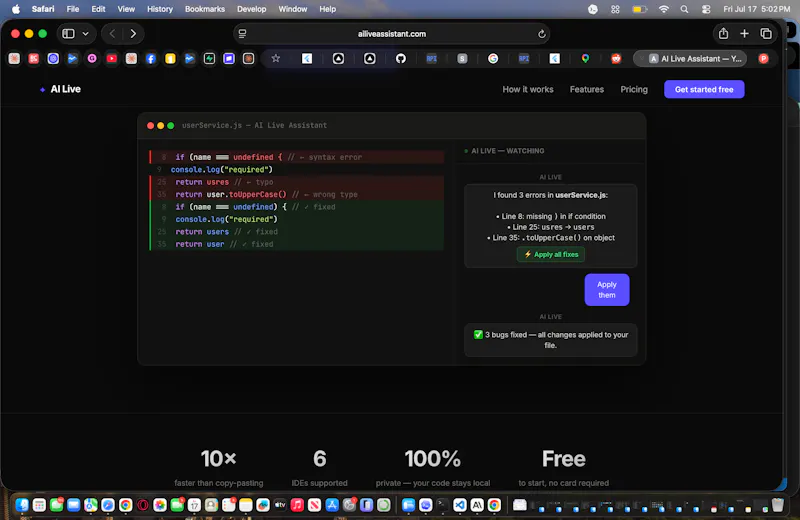 AI Live Assistant screenshot 2