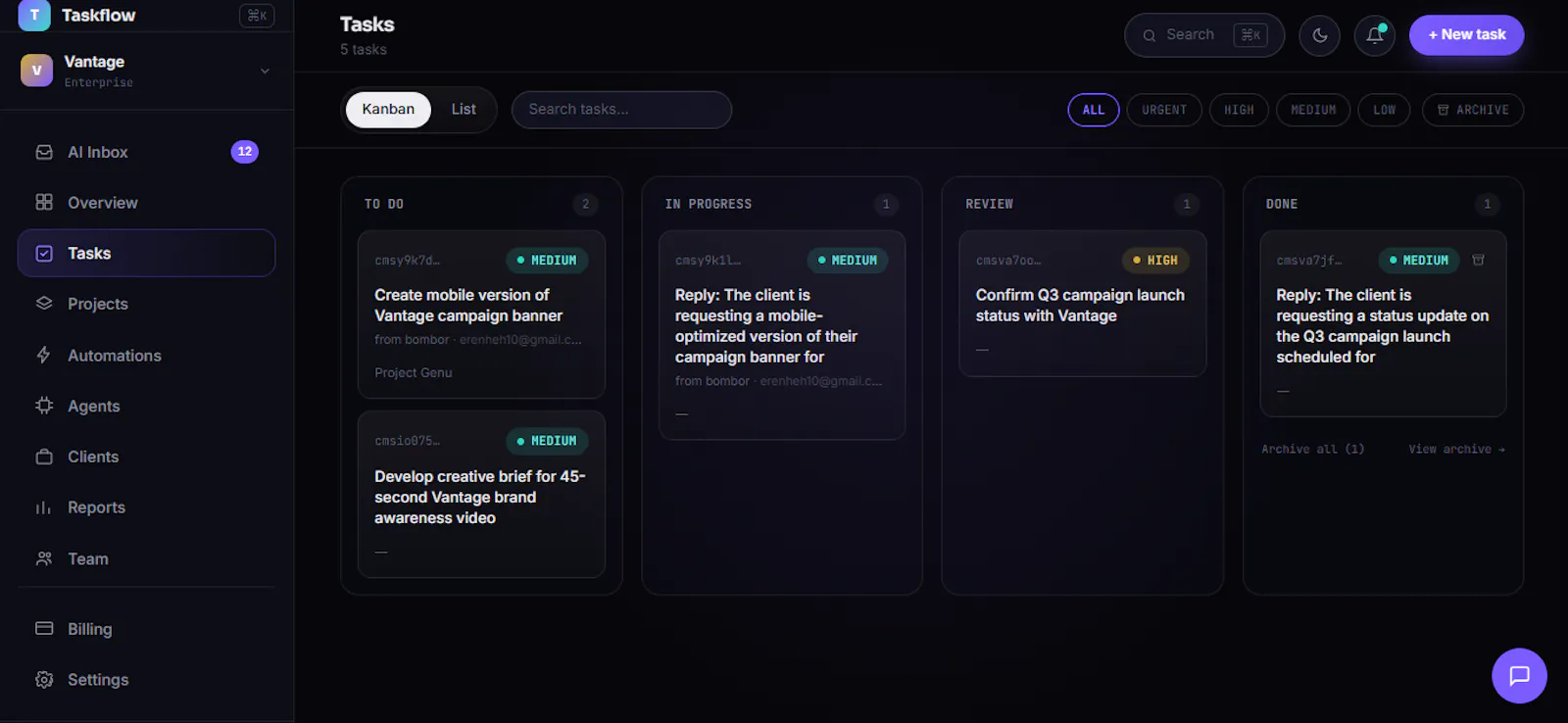 TaskFlow-OS screenshot 5