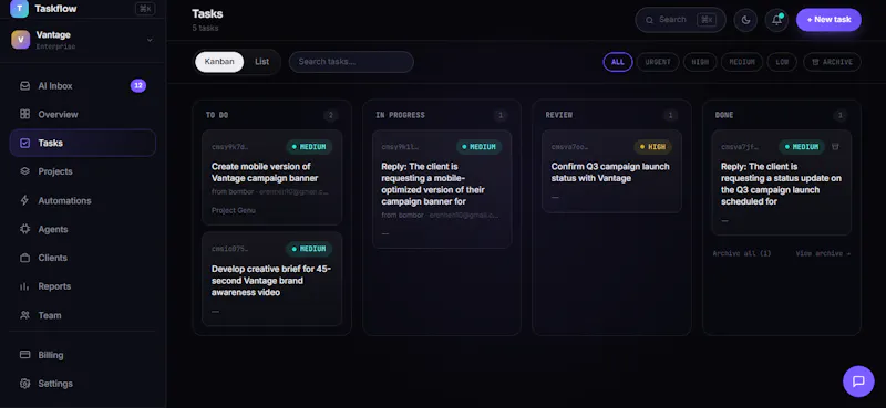 TaskFlow-OS screenshot 5