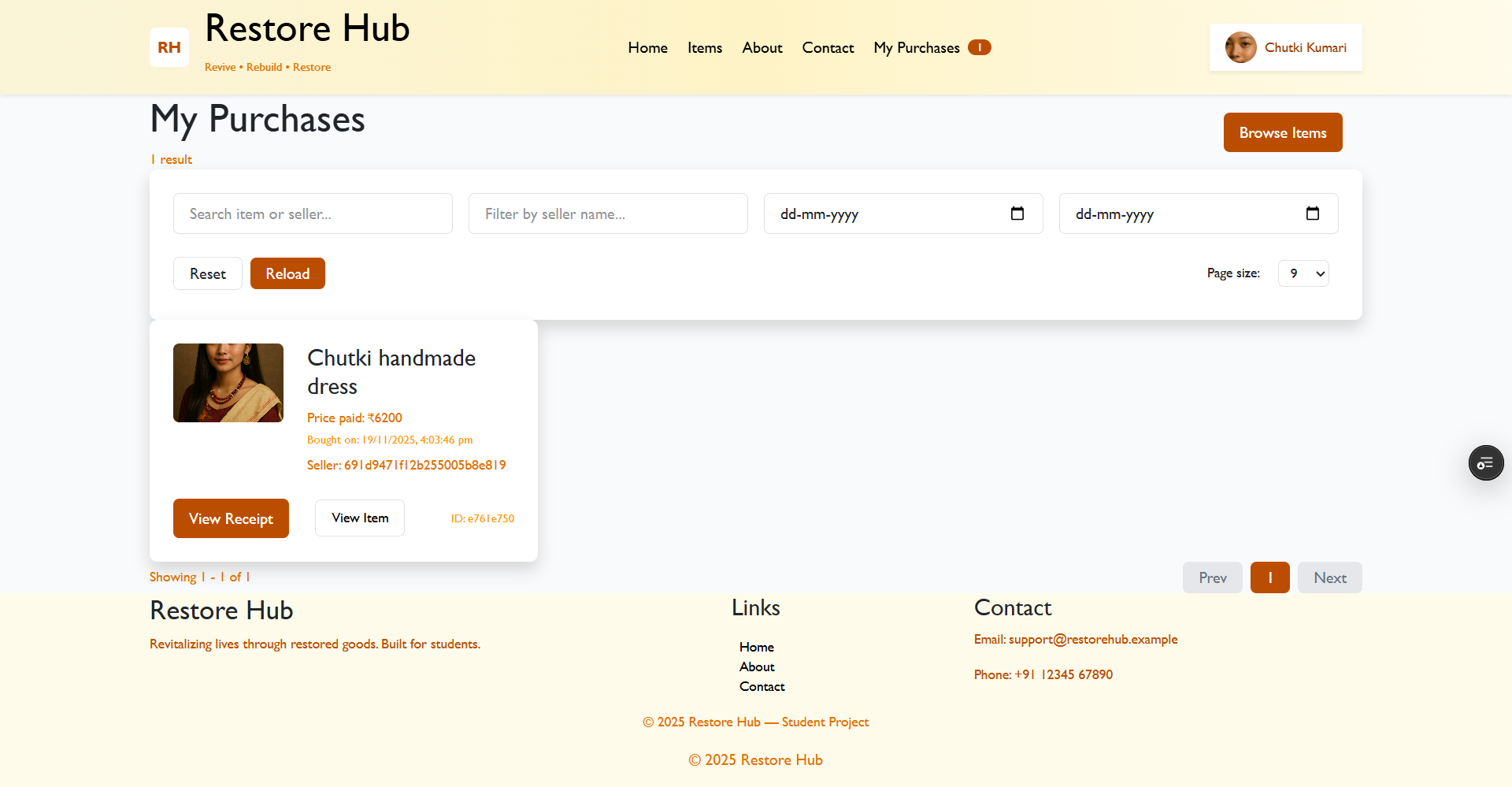 Restore Hub gallery image