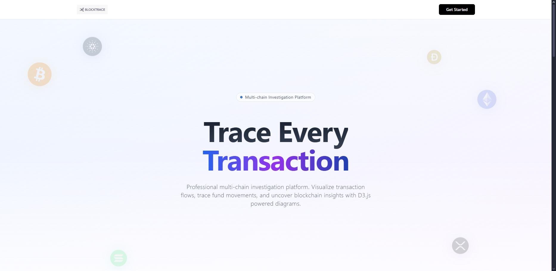 BlockTrace - Screenshot 5 showing product features and functionality