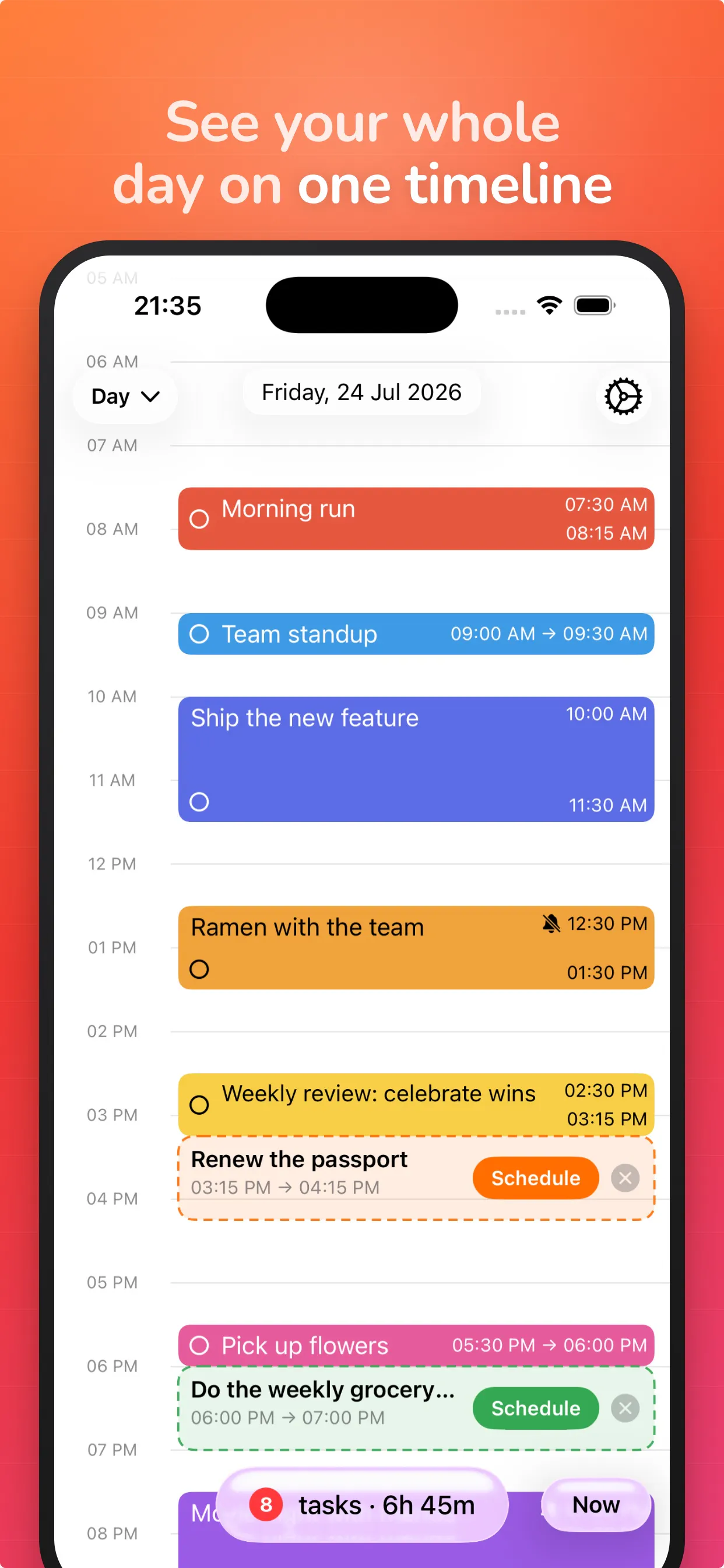 Accomplish: AI Day Planner gallery image
