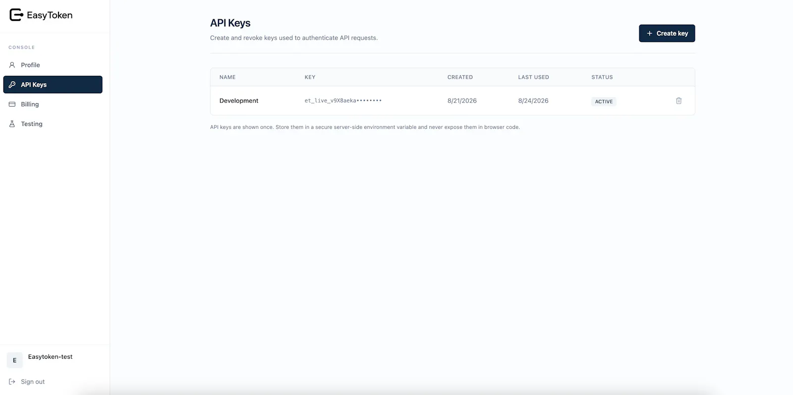 EasyToken screenshot 5