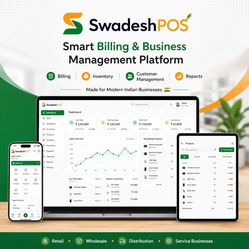 Swadesh POS screenshot 2