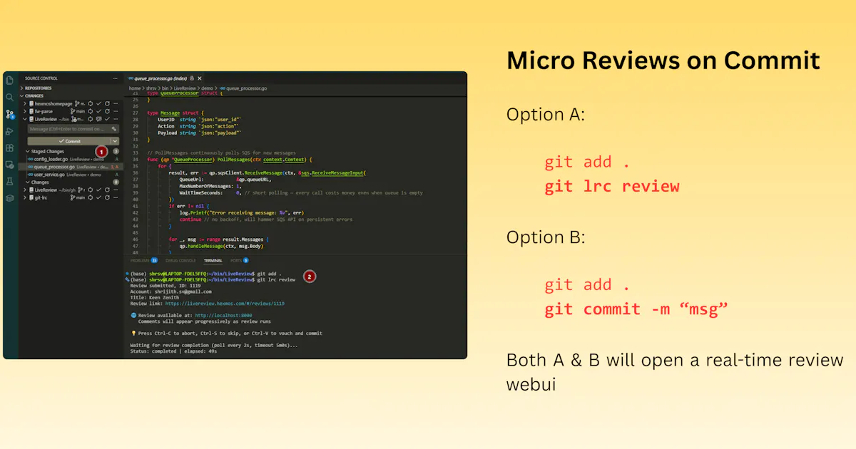 git-lrc