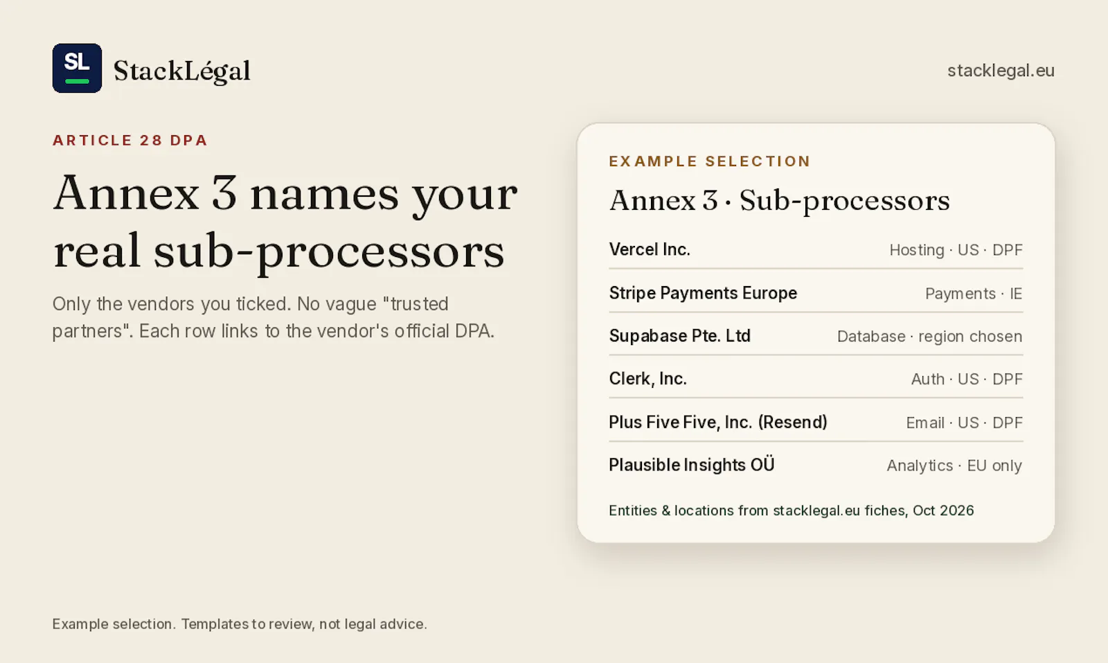 StackLégal screenshot 2