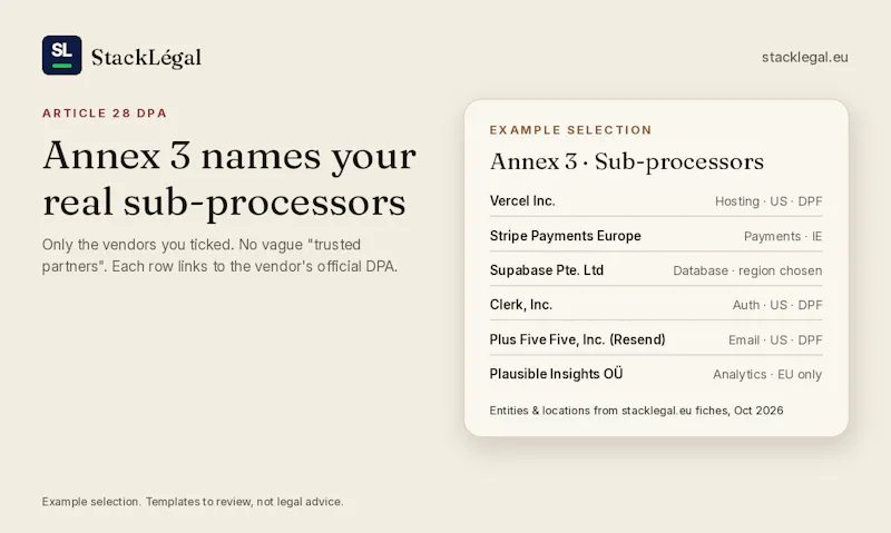 StackLégal screenshot 2