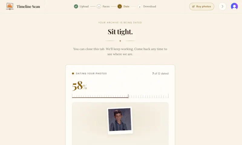 Timeline Scan screenshot 3