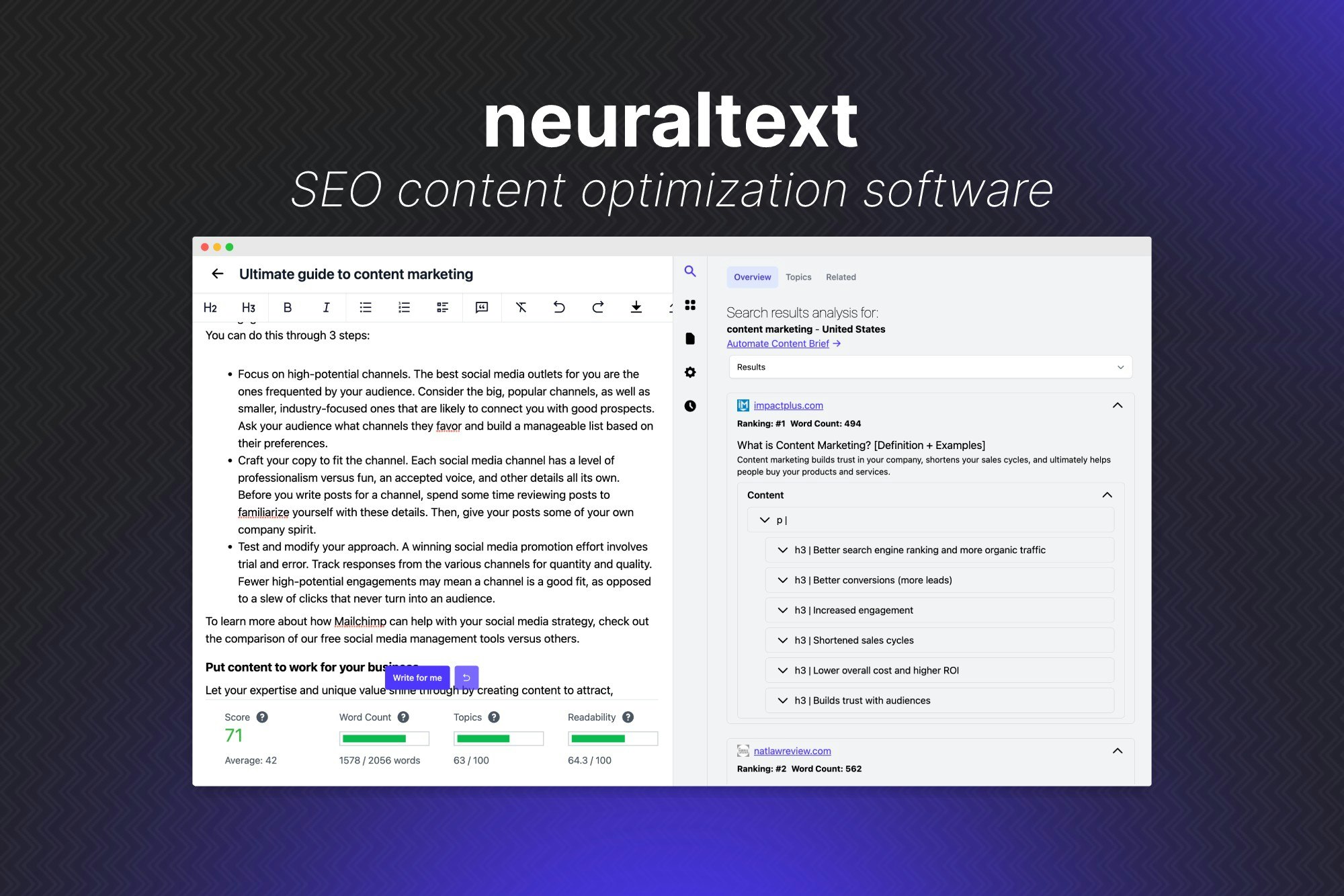 NeuralText gallery image
