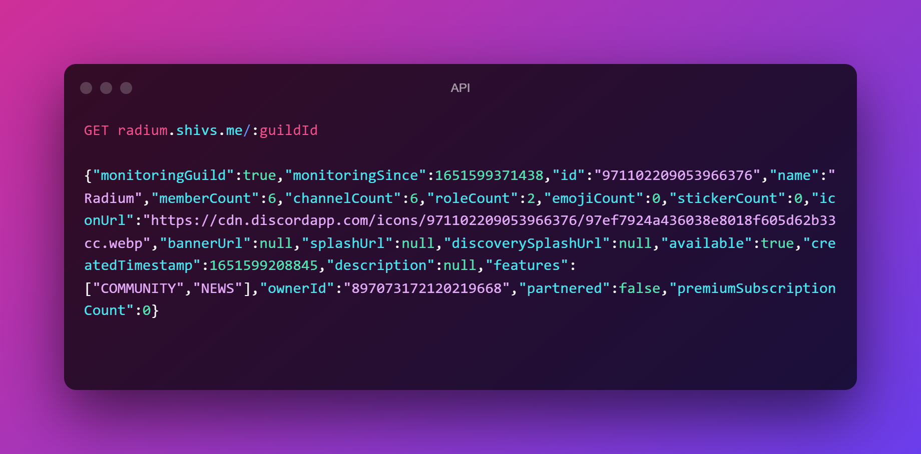 Radium gallery image