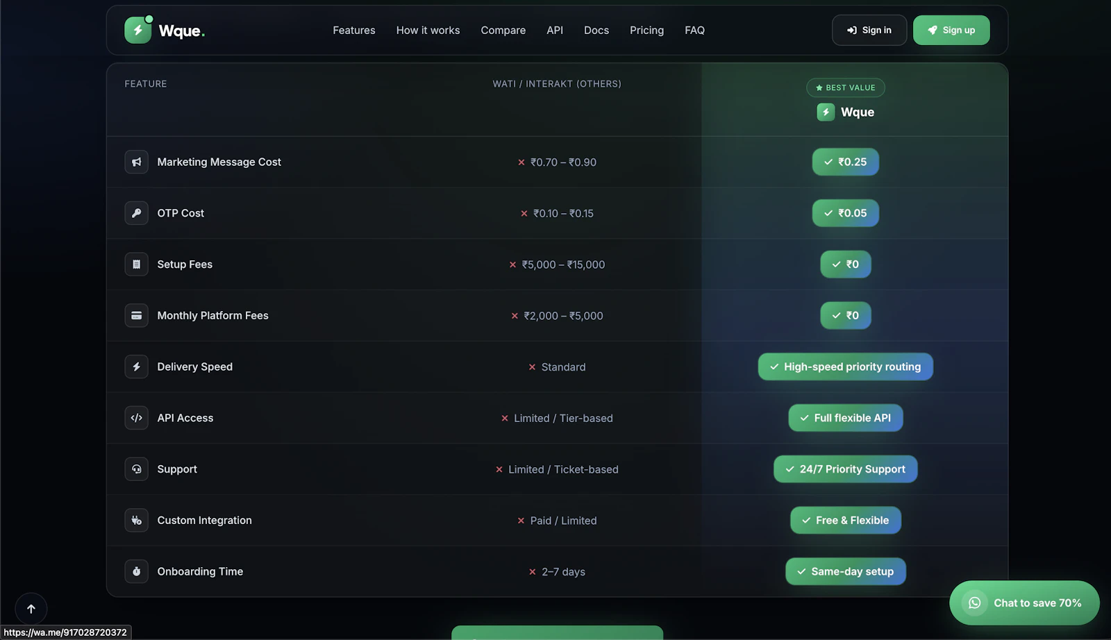 Wque Chat screenshot 4