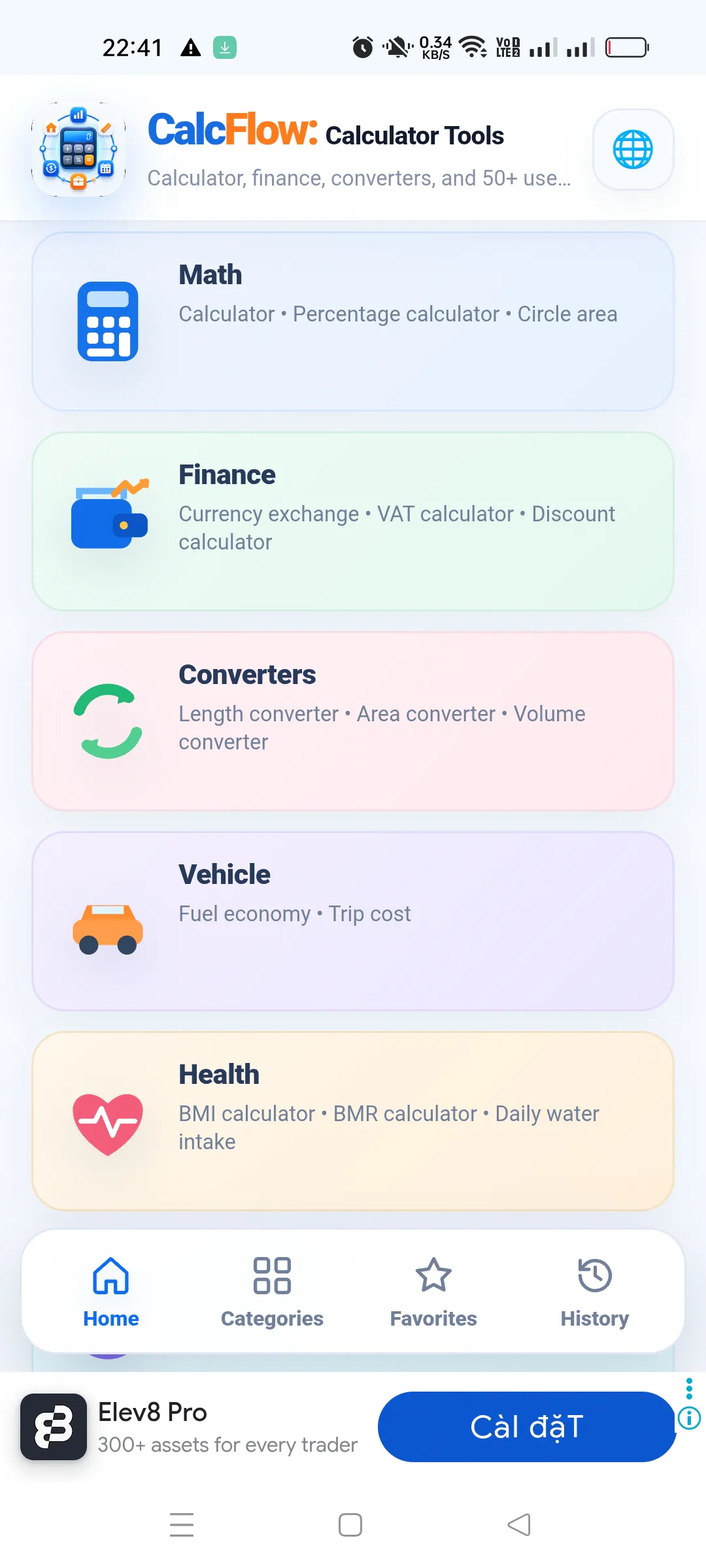 Calcflow: calculator tool gallery image