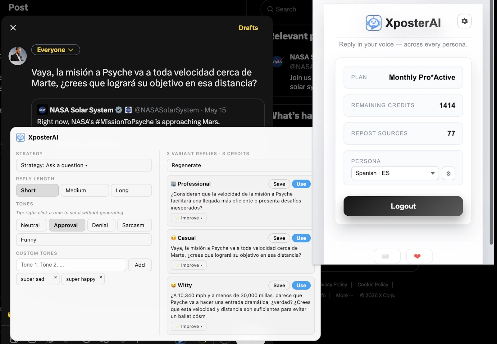 XposterAI screenshot 4