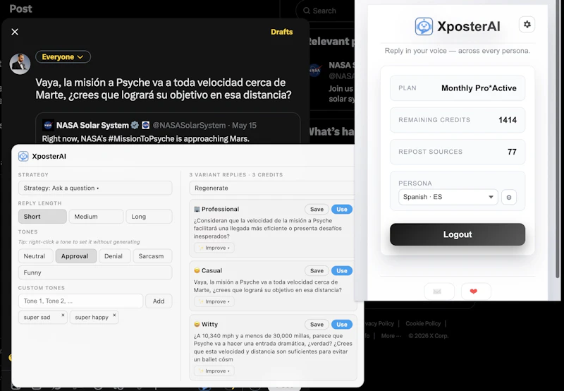 XposterAI screenshot 4