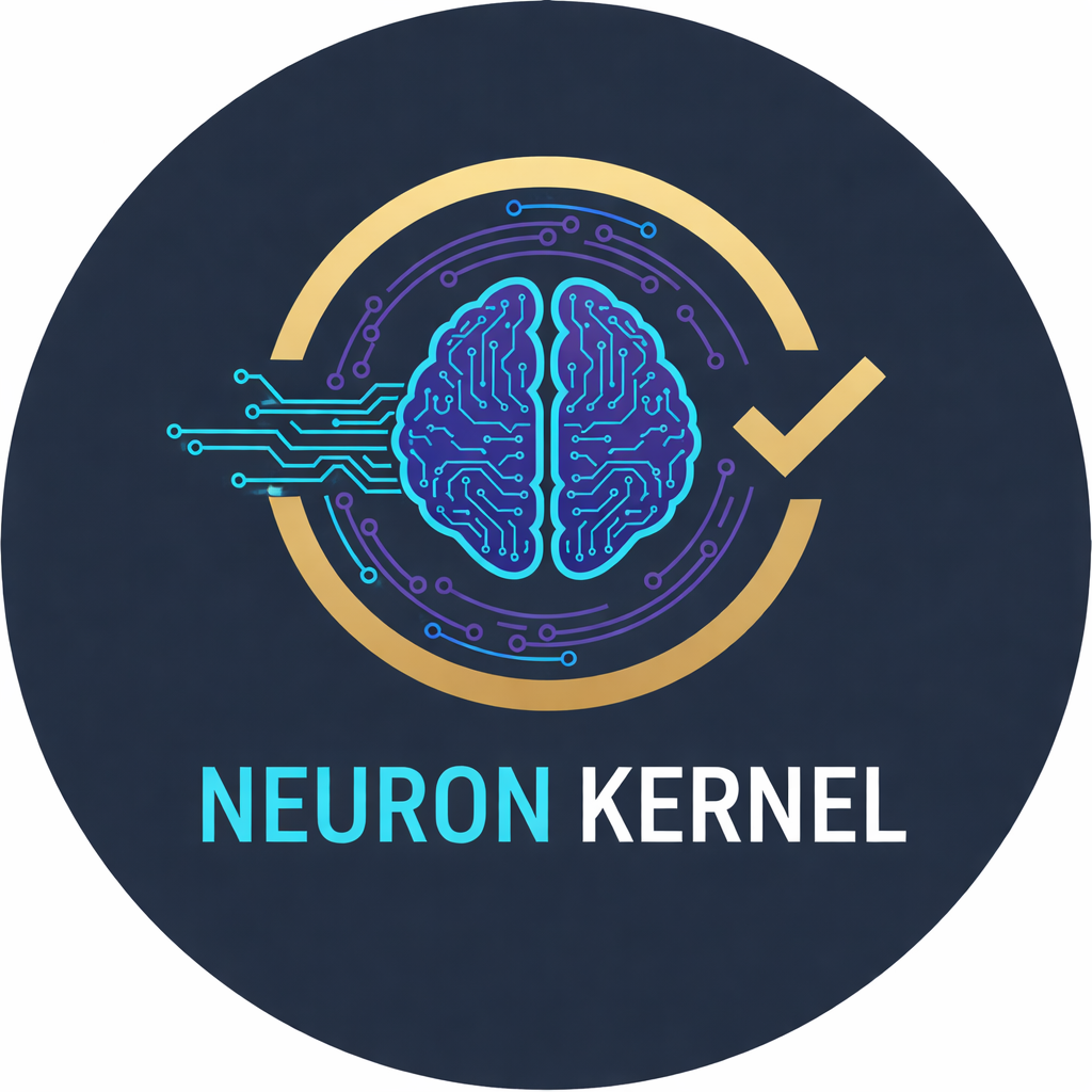 Neuron Kernel - Product Hunt launch logo and brand identity