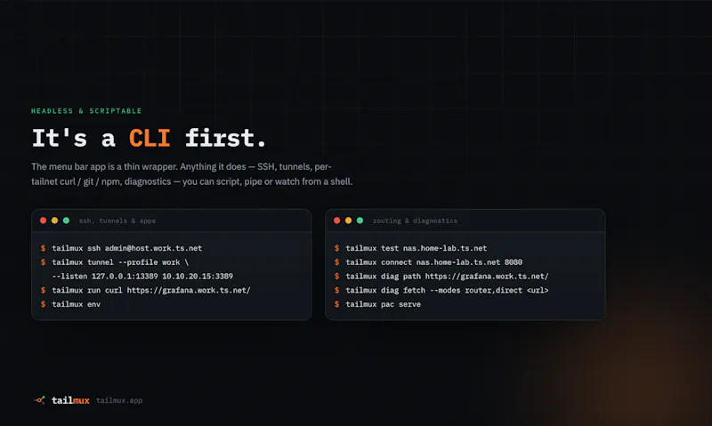 TailMux screenshot 5