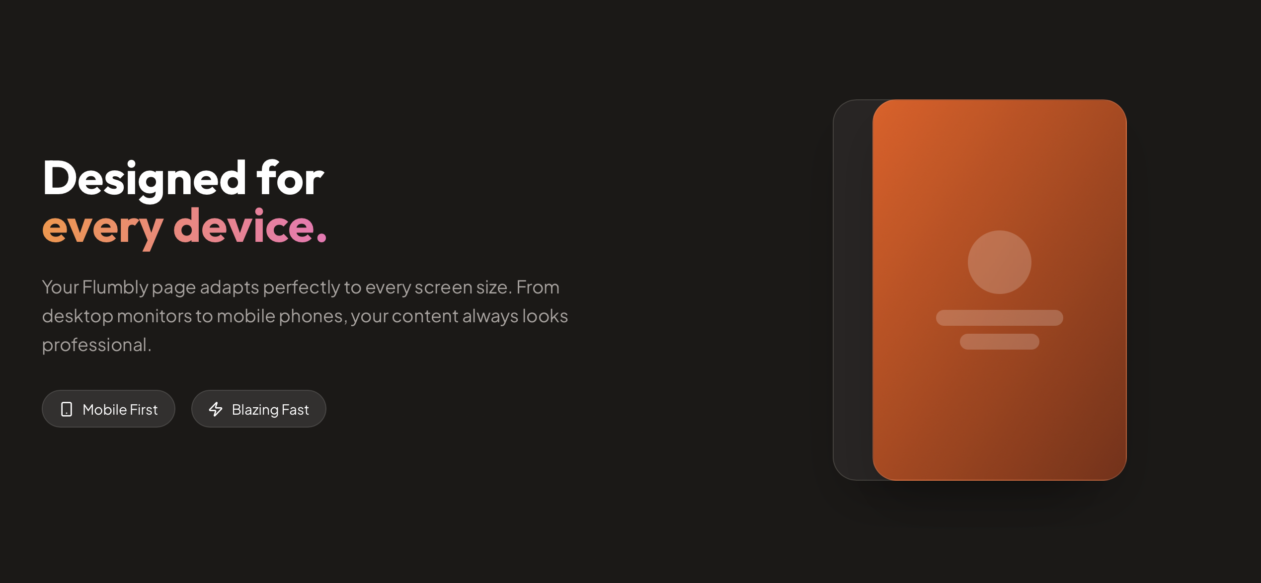 Flumbly - Screenshot 3 showing product features and functionality