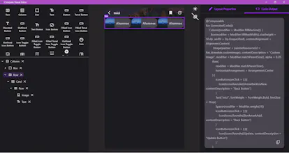 Compose Visual Editor gallery image