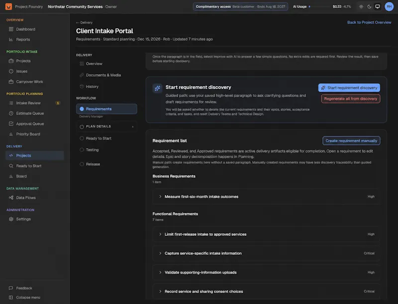 Project Foundry screenshot 3