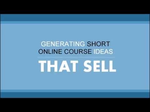 Expertise To Income: How To Sell Your Skills As A Short Online Course