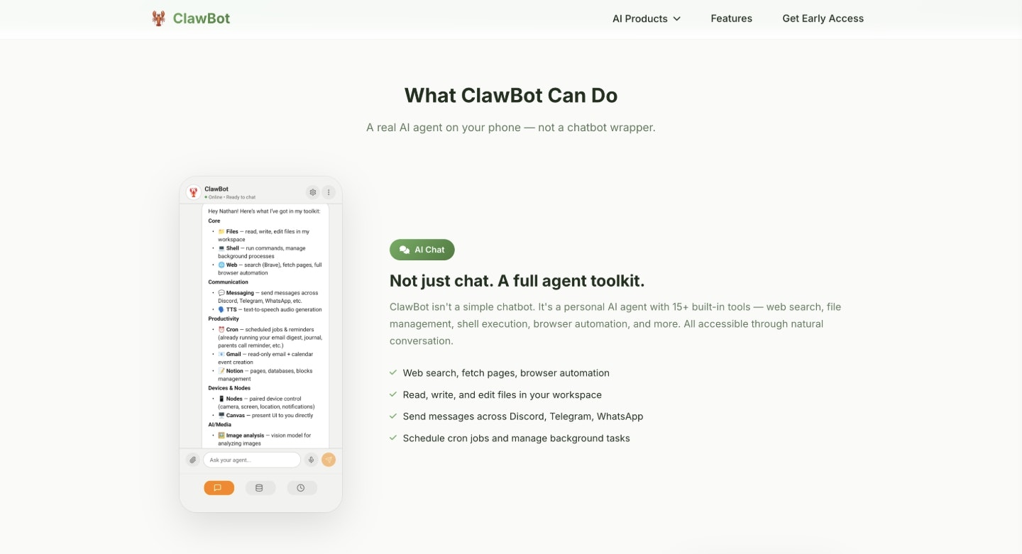 ClawBot gallery image