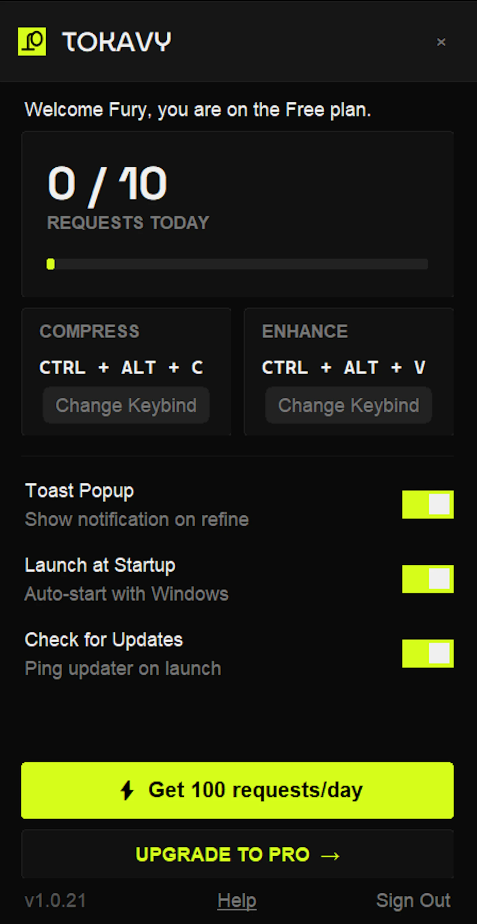 Tokavy — Less Tokens. Better Answers. screenshot 3