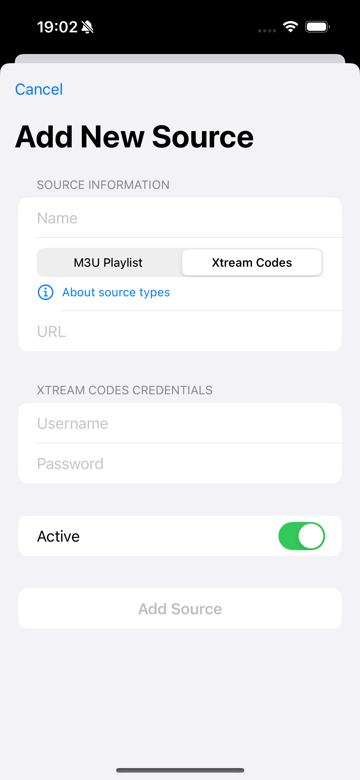 Player di Maximus IPTV - Il miglior lettore IPTV gratuito per iOS: supporto API M3U e Xtream media 1