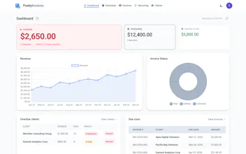 PurelyInvoices.com gallery image