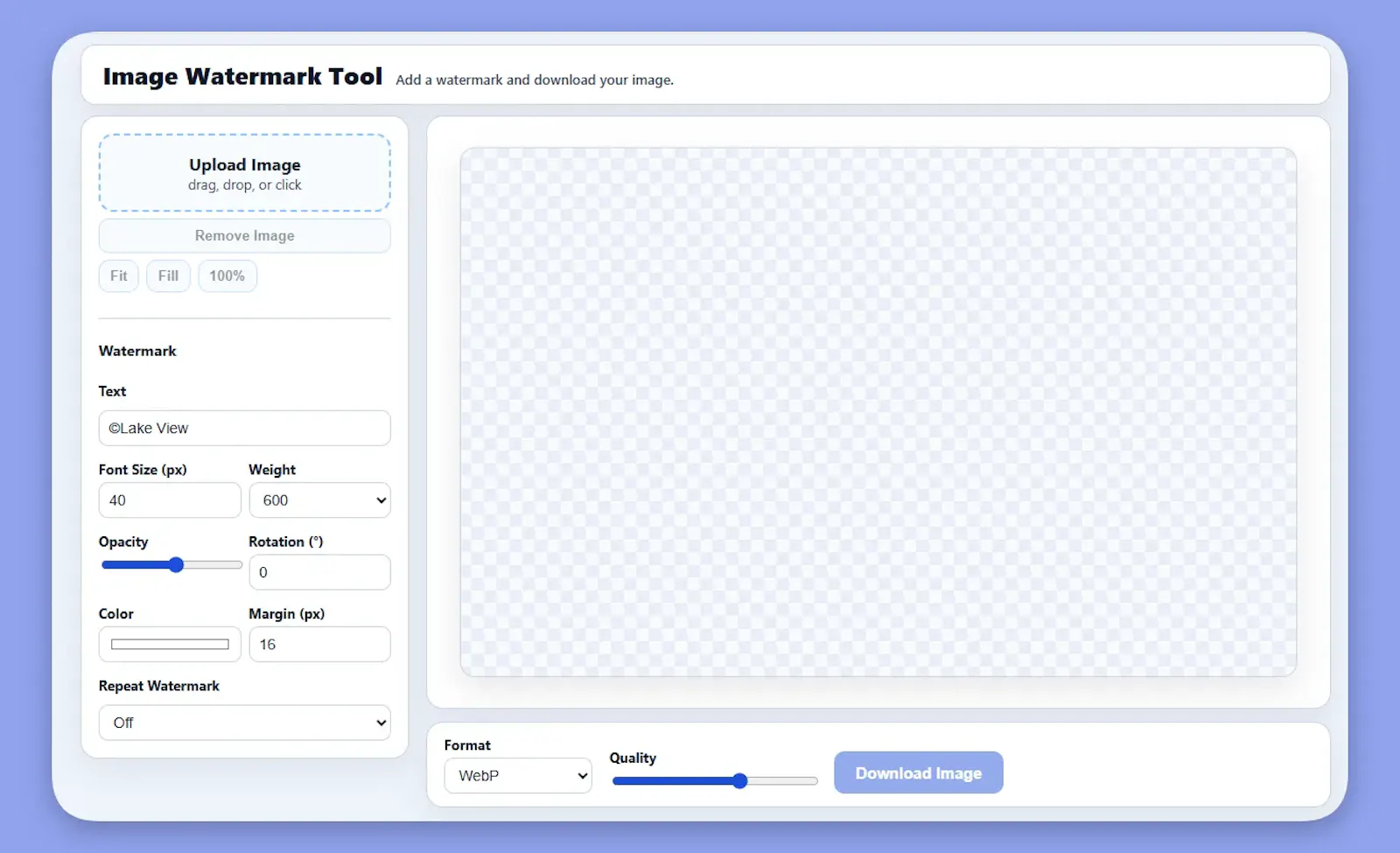 Image Watermark Tool screenshot 2